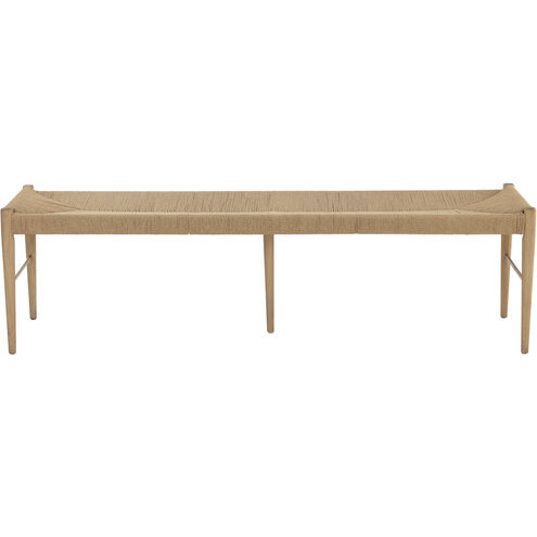 Moira Natural / Light Wash Bench